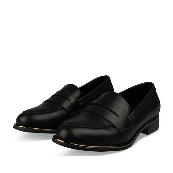 Mocassins ZWART VIA DONNA