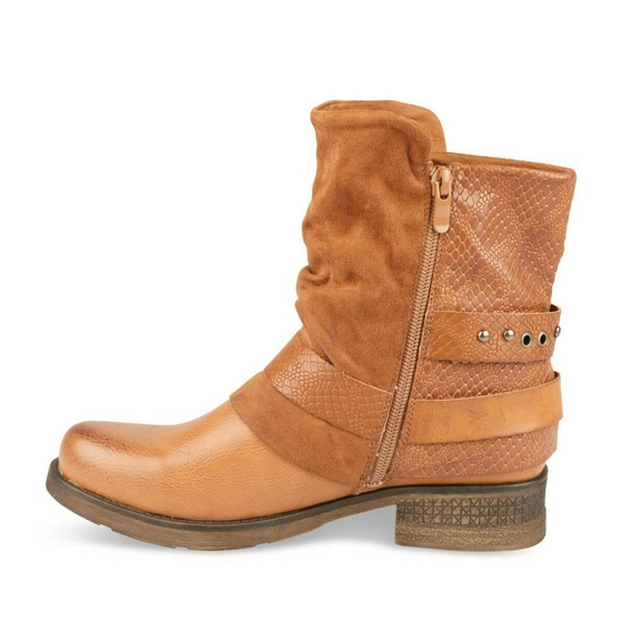 Bottines COGNAC MERRY SCOTT