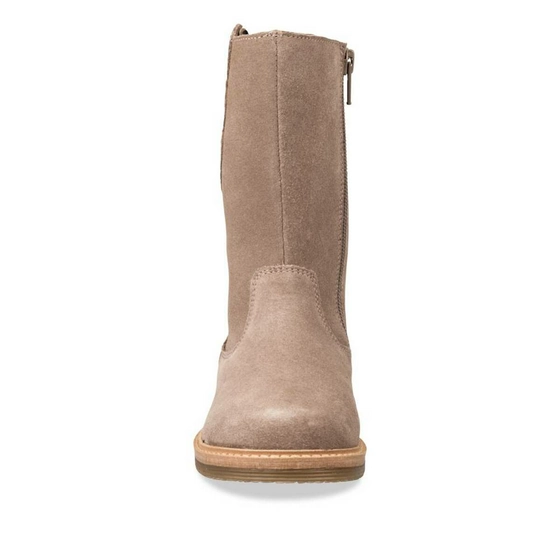 Bottes TAUPE LOVELY SKULL CUIR