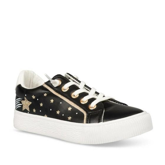 Sneakers ZWART LOVELY SKULL