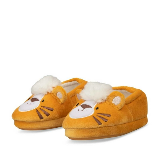 Chaussons lion JAUNE TAMS