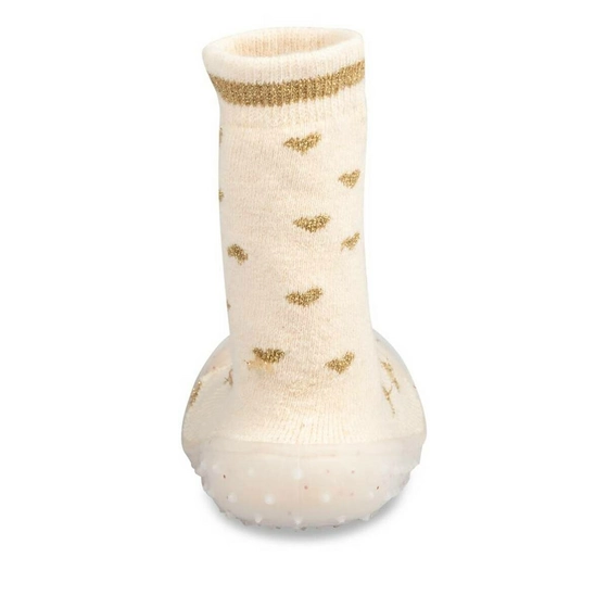 Chaussons chaussettes BEIGE NINI & GIRLS