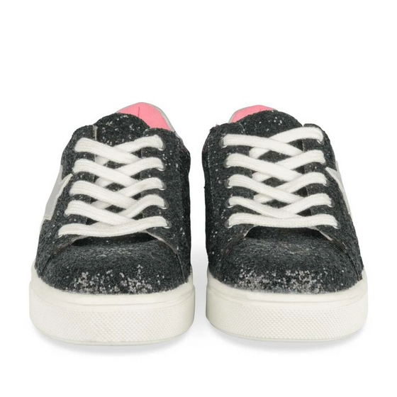 Sneakers ZWART LOVELY SKULL