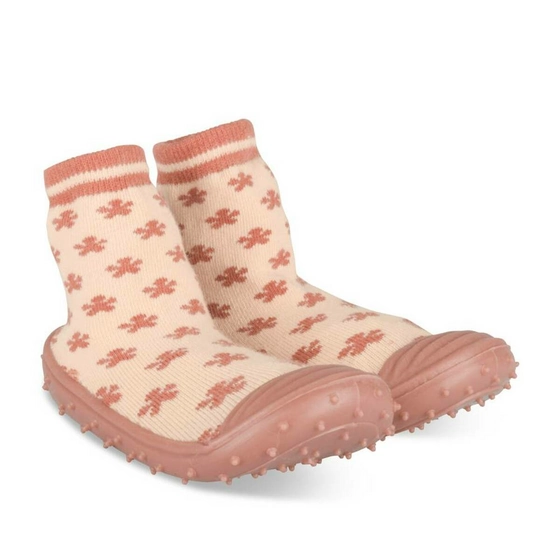 Chaussons chaussettes BEIGE NINI & GIRLS