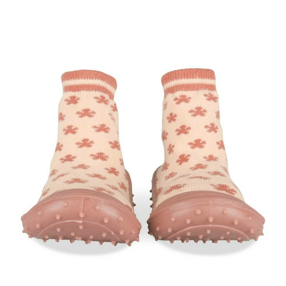 Chaussons chaussettes BEIGE NINI & GIRLS