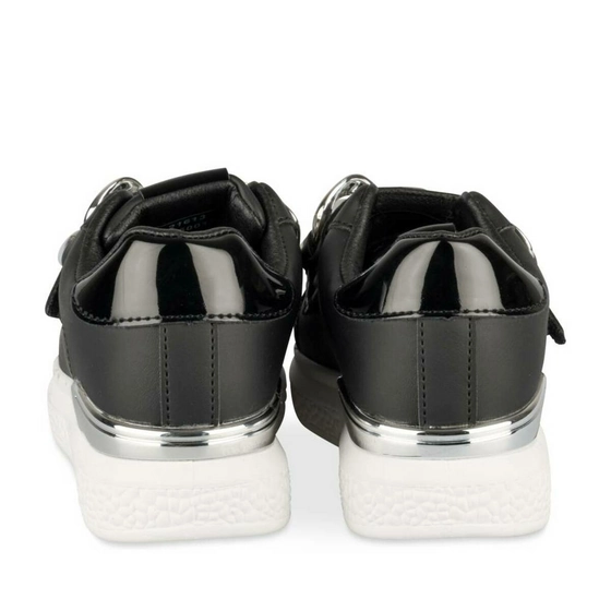 Sneakers ZWART LOVELY SKULL