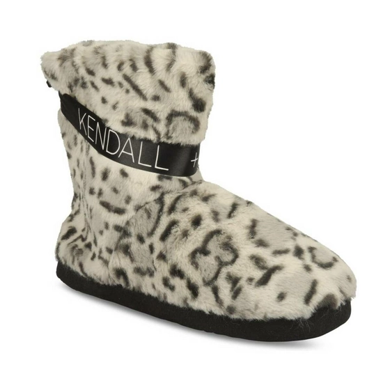 Chaussons bottines GRIS KENDALL+KYLIE