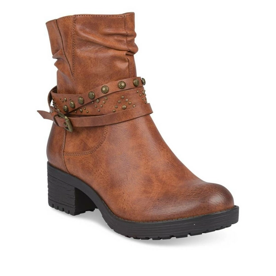 Bottines COGNAC MERRY SCOTT