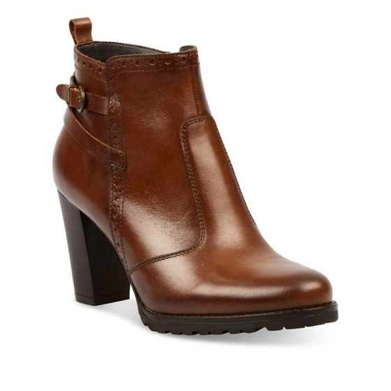 Bottines MARRON MEGIS ELEGANT