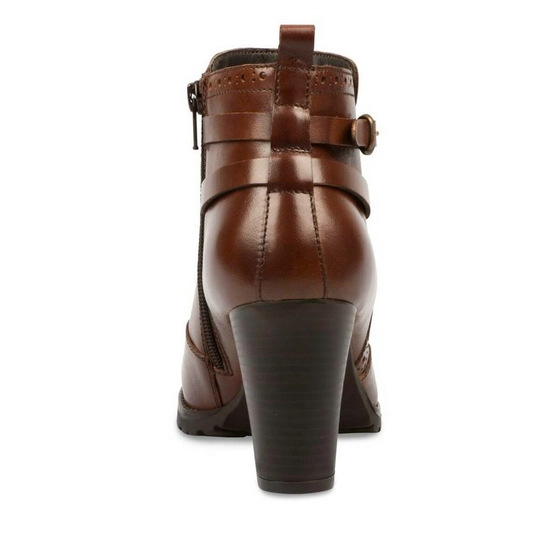 Bottines MARRON MEGIS ELEGANT