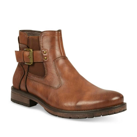 Bottines MARRON DENIM SIDE