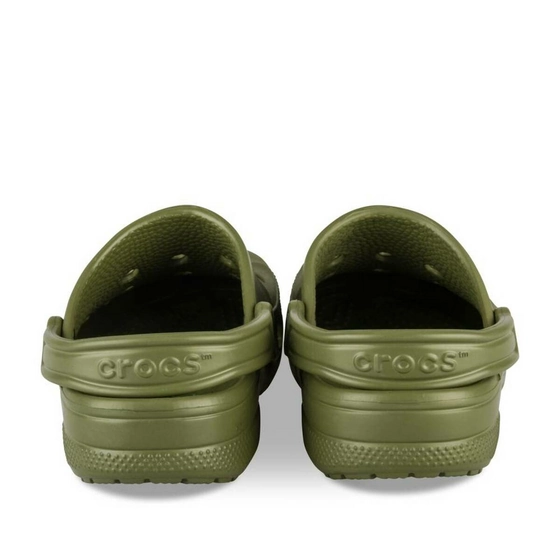 Mules VERT CROCS Army Green