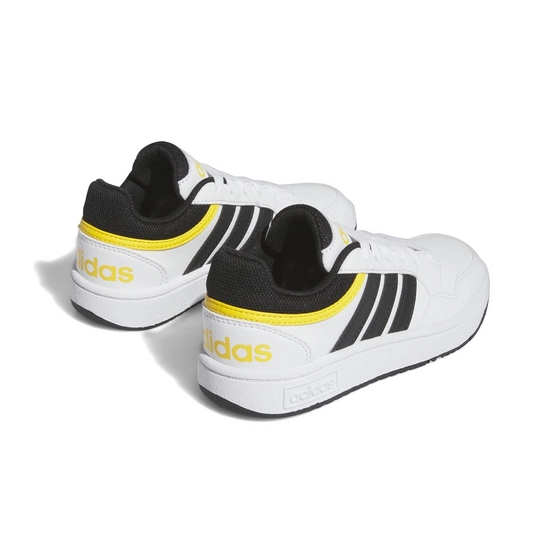 Baskets BLANC ADIDAS HOOPS