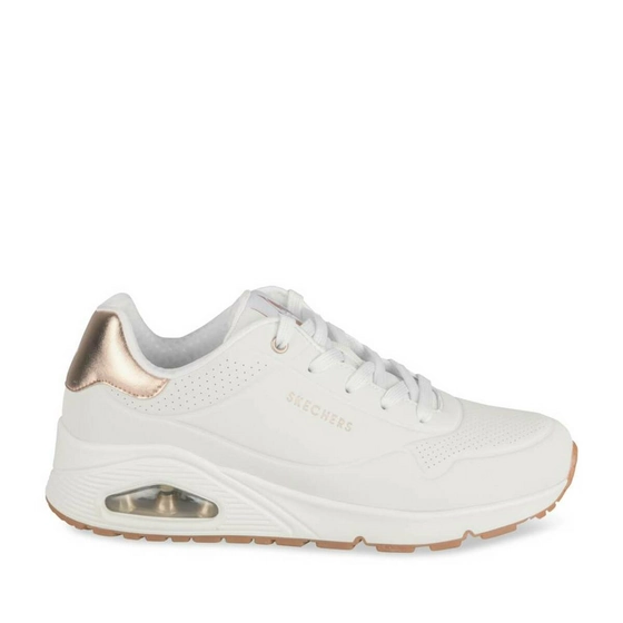 Baskets BLANC SKECHERS Uno Golden Air