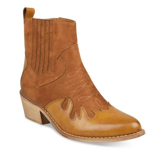 Bottines COGNAC ANGELA THOMPSON