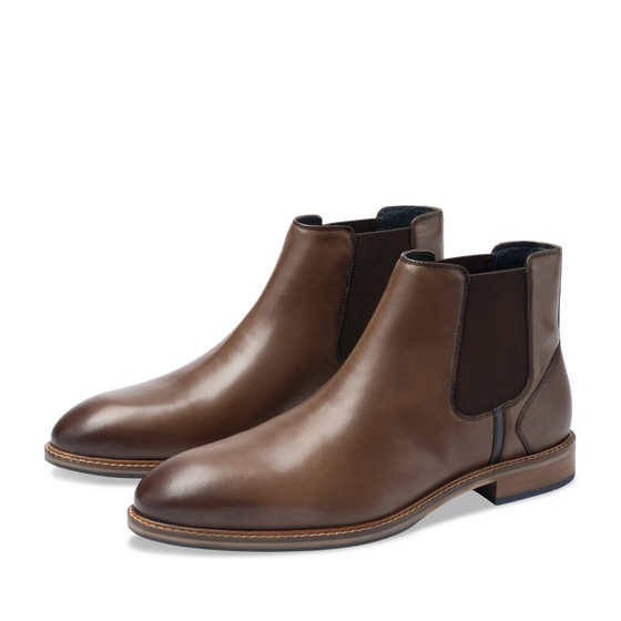 Bottines COGNAC SAN MARINA