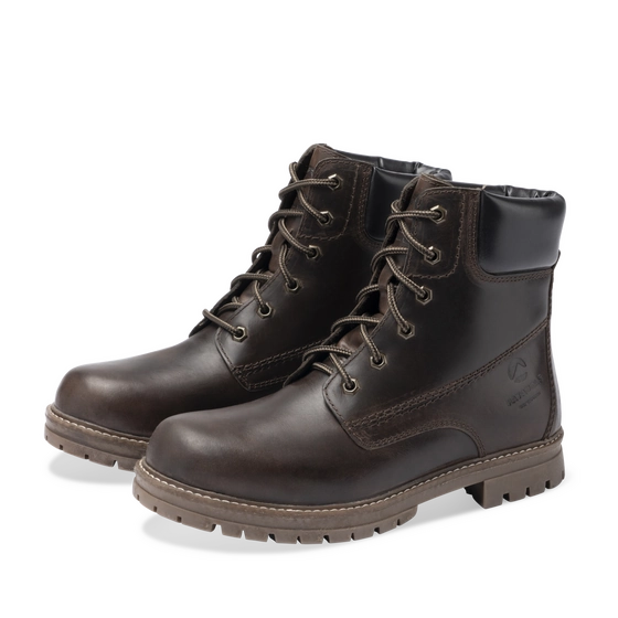 Bottines MARRON PATAUGAS