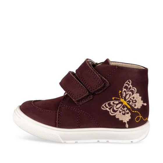 Bottines BORDEAUX FREEMOUSS GIRL CUIR