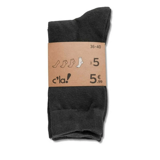 Chaussettes NOIR C LA