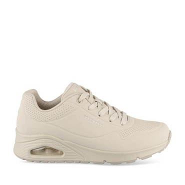 Baskets BEIGE SKECHERS Uno Stand On Air