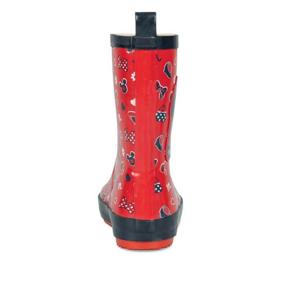 Bottes de pluie ROUGE MINNIE