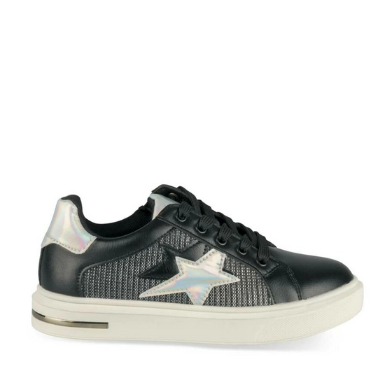 Sneakers ZWART LOVELY SKULL