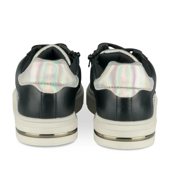 Sneakers ZWART LOVELY SKULL