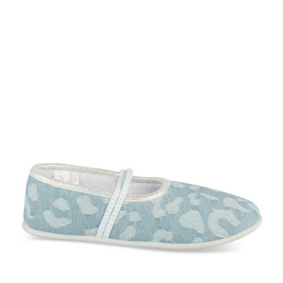 Pantoffels BLAUW LOVELY SKULL