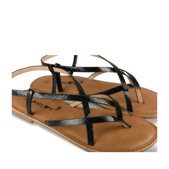 Sandalen ZWART PHILOV