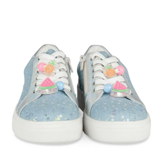 Sneakers BLAUW LOVELY SKULL