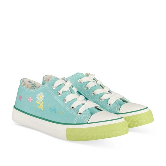 Sneakers BLAUW LOVELY SKULL