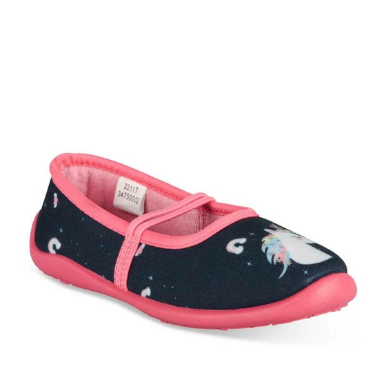 Pantoffels NAVY LOVELY SKULL