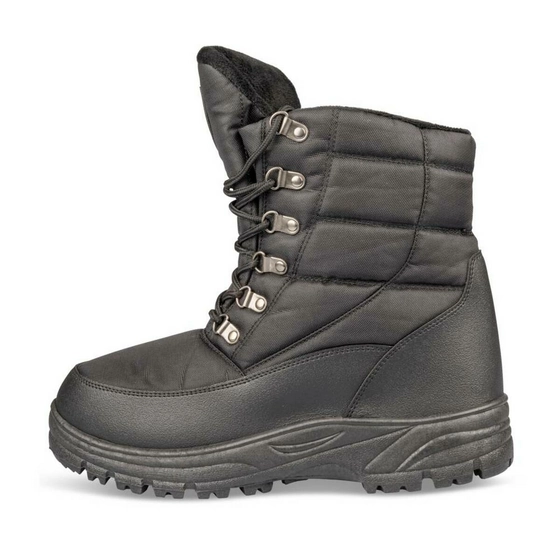 Snowboots ZWART BLUEY