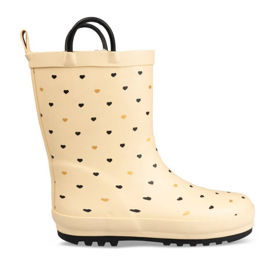 Bottes de pluie JAUNE LOVELY SKULL