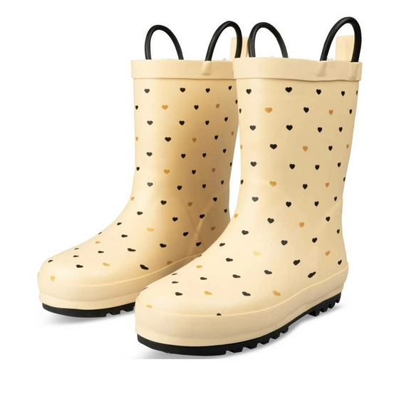 Bottes de pluie JAUNE LOVELY SKULL