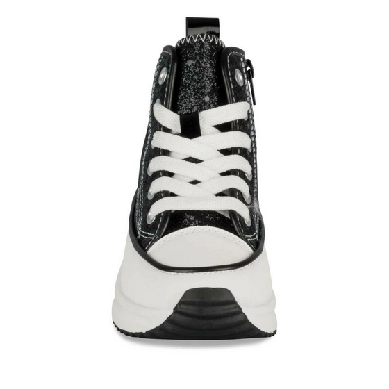 Sneakers ZWART LOVELY SKULL