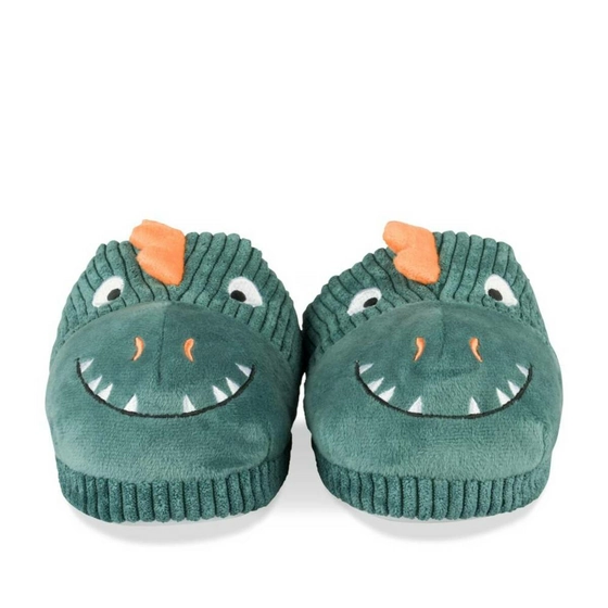 Chaussons dinosaure VERT TAMS