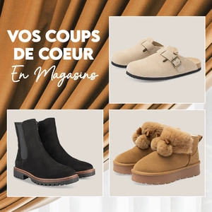 COUP DE 💙 ~ Magasins
Découvrez vos coups de coeur de la semaine ! 🫶 
Rendez vous vite en magasin ou sur chaussea.com pour les shopper ⚡